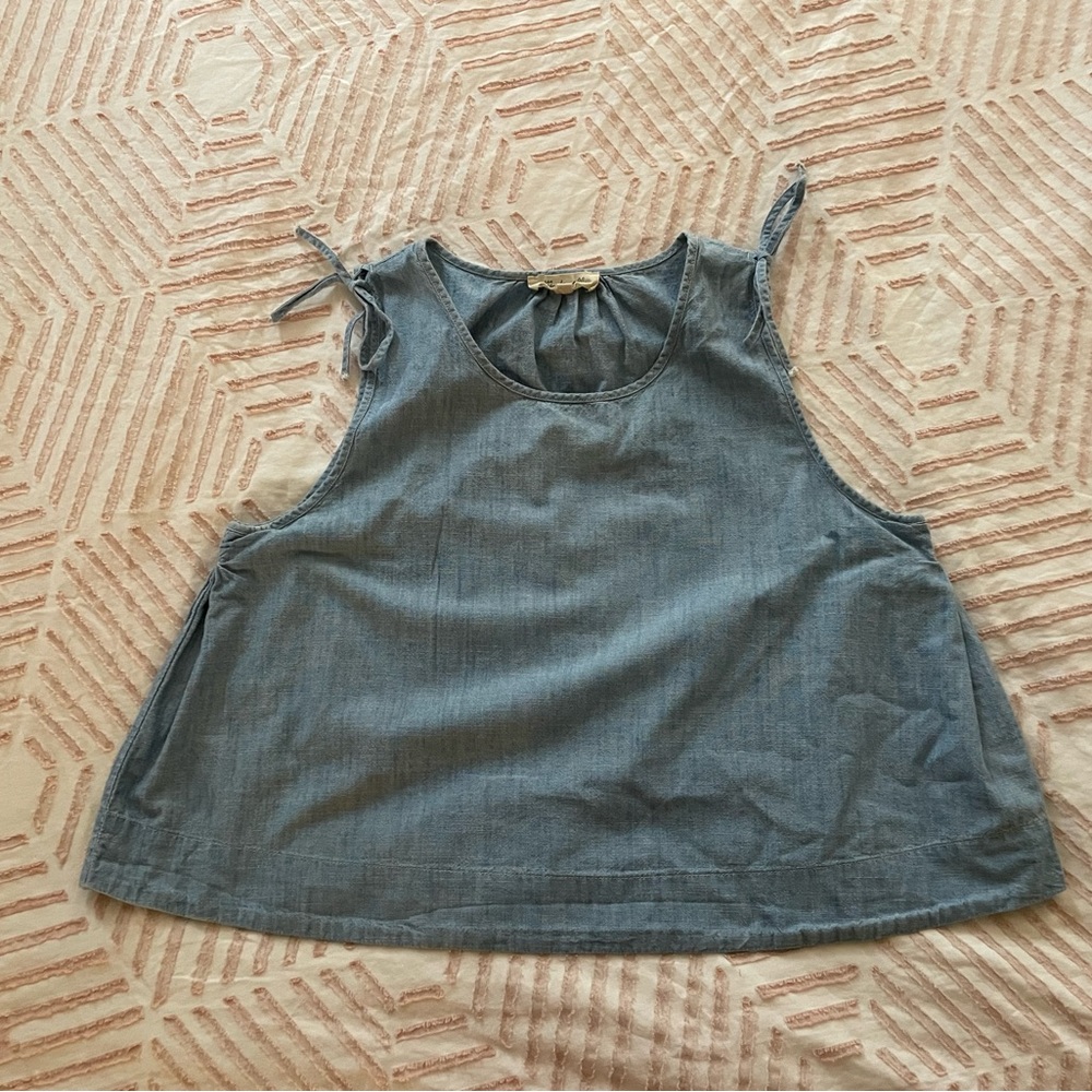 Madewell Chambray Top